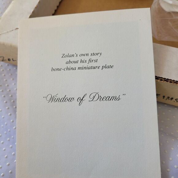 Rare Pemberton & Oaks "Window of Dreams" Vintage Mini Plate Collectible - Picture 3 of 7